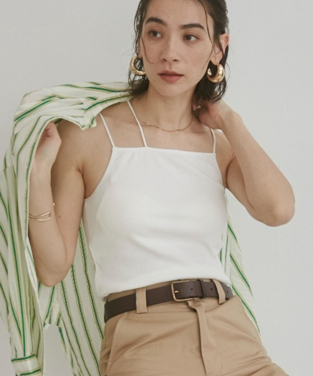 WEGO 【ANGIE VINTAGE/SMLサイズ展開】ストラップカップ付きベアキャミソール 