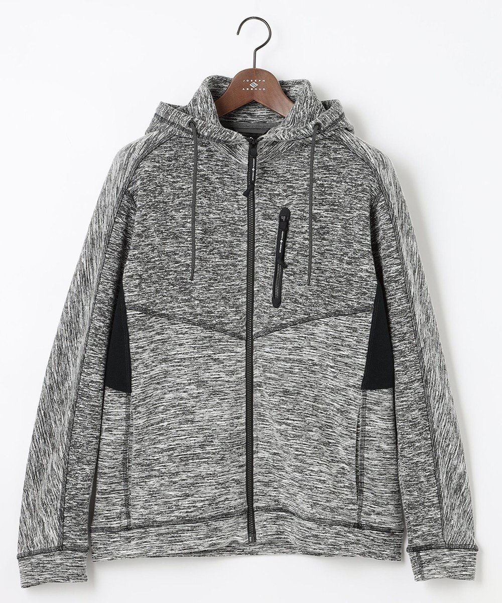 JOSEPH ABBOUD MOUNTAIN 【UNISEX】ランダムスラブリップ パーカー 