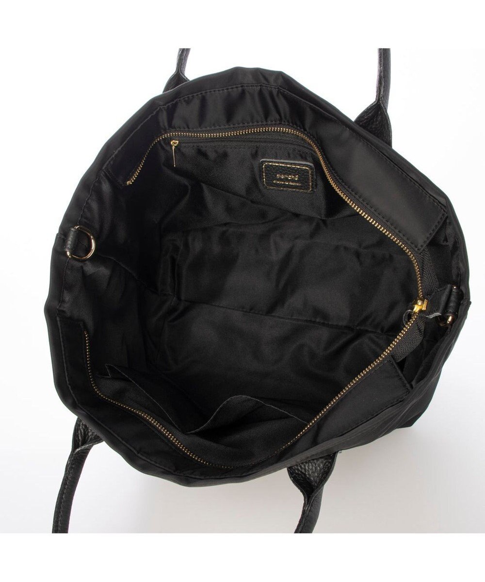 UNBILLION ペルケ perche / ナイロンドット刺繍2wayトート 