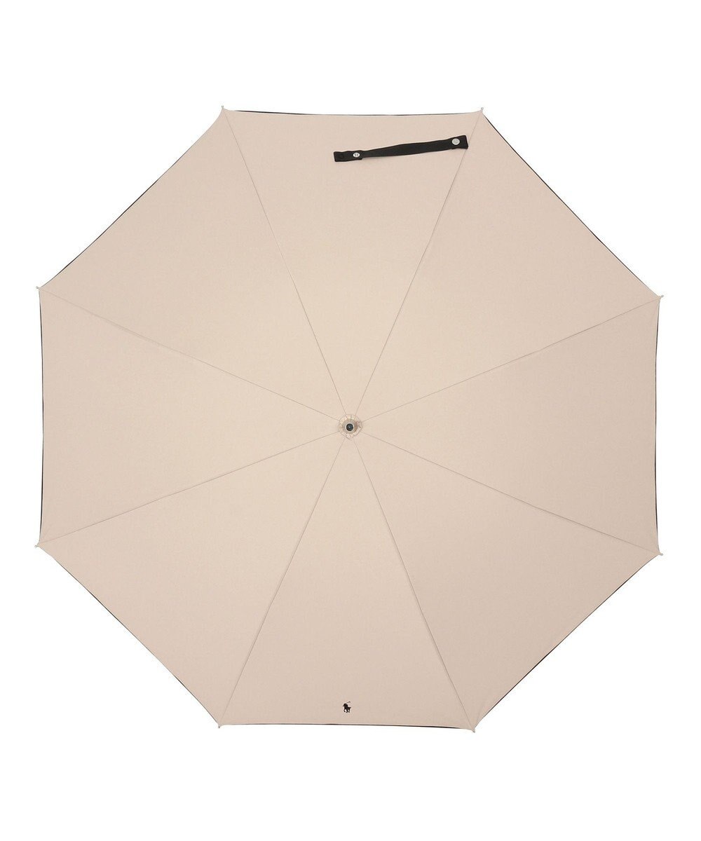 MOONBAT POLO RALPH LAUREN（ポロ ラルフローレン）晴雨兼用日傘  ポロポニー 無地 ワンポイント 長傘 1級遮光 遮熱 UV 
