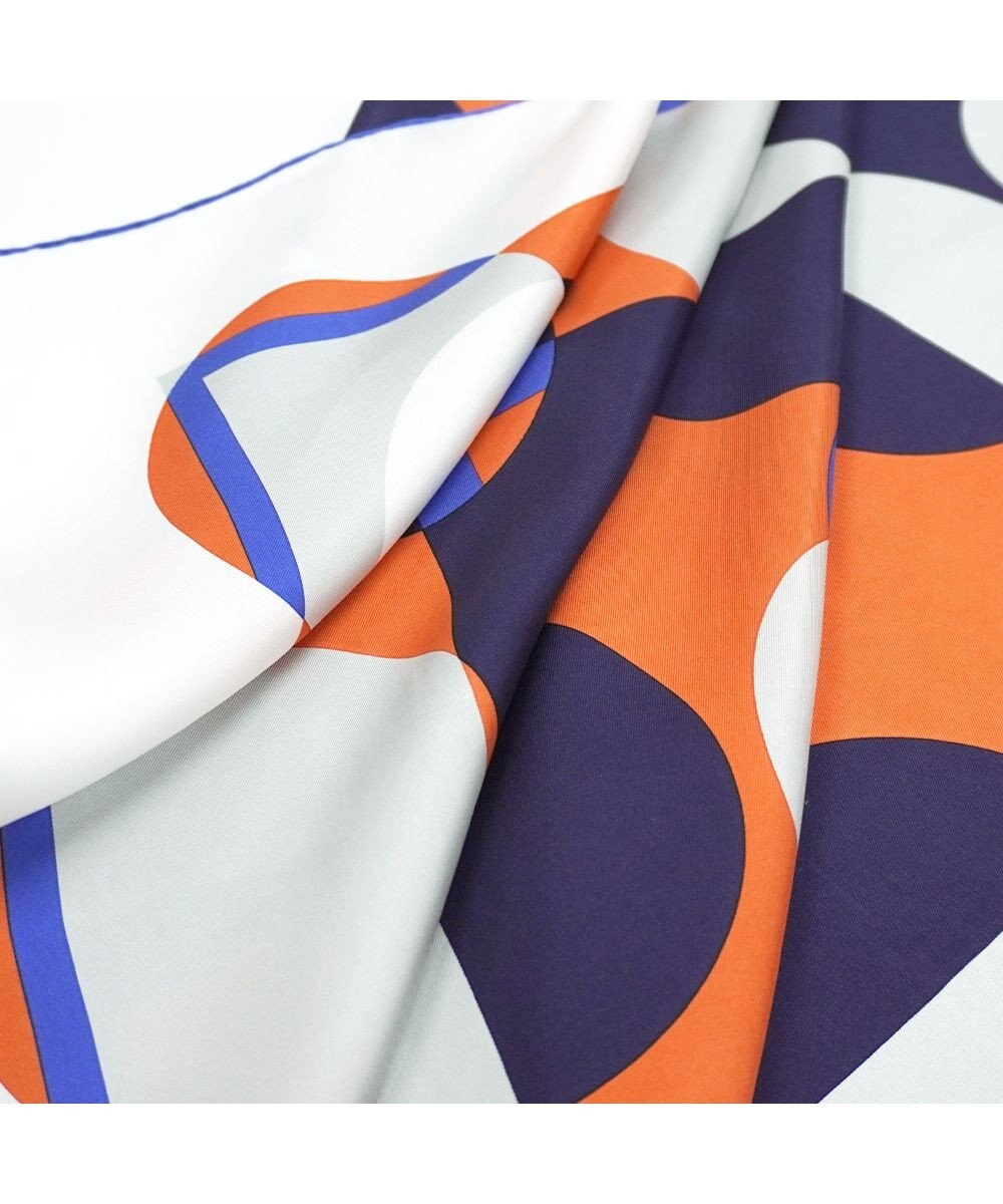 Marca ＜秋の新色！＞ 【the PORT by marca】LIGHT 大判 シルクツイル スカーフ 