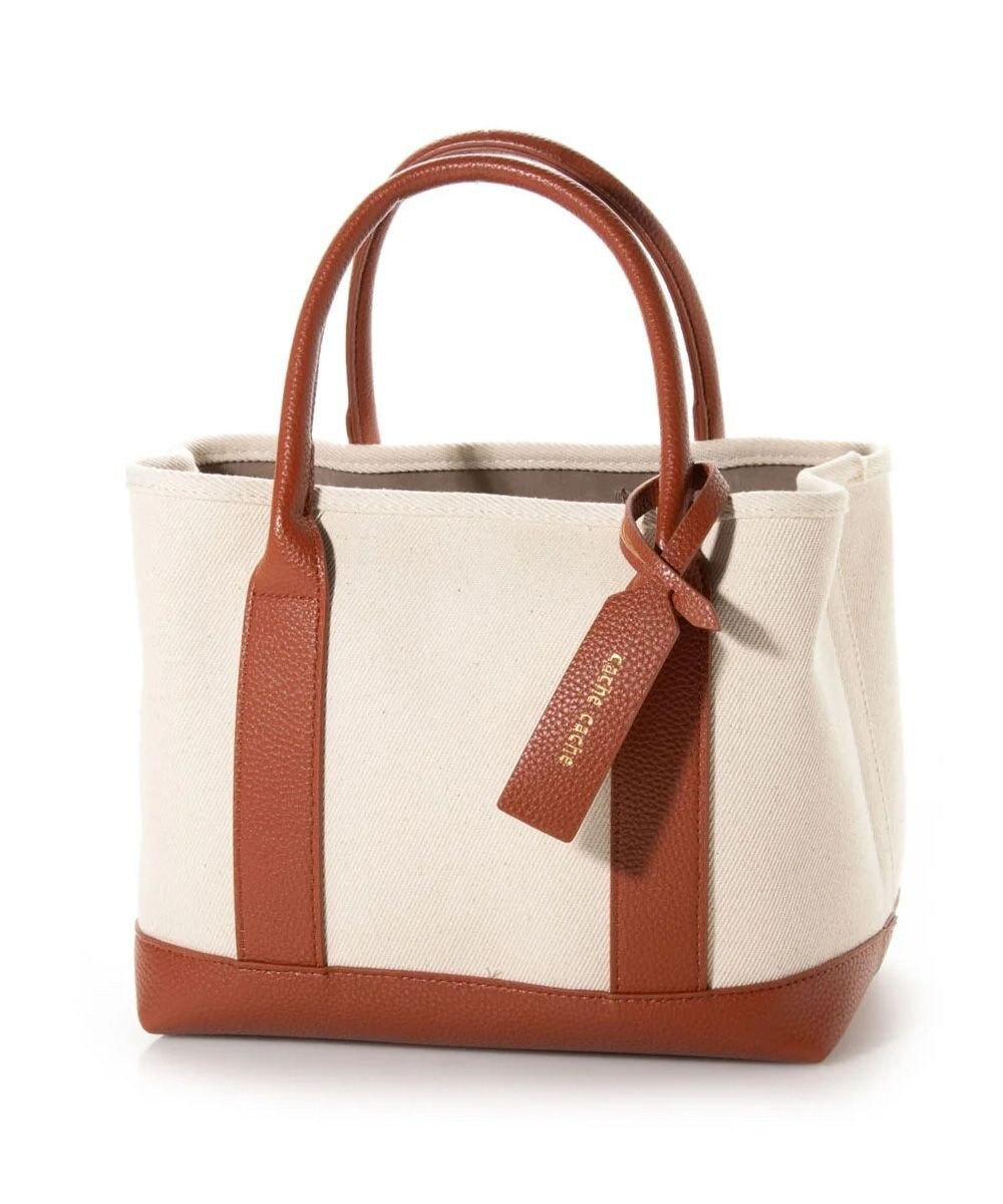 UNBILLION cachecache パーテーションキャンバストートバッグ 