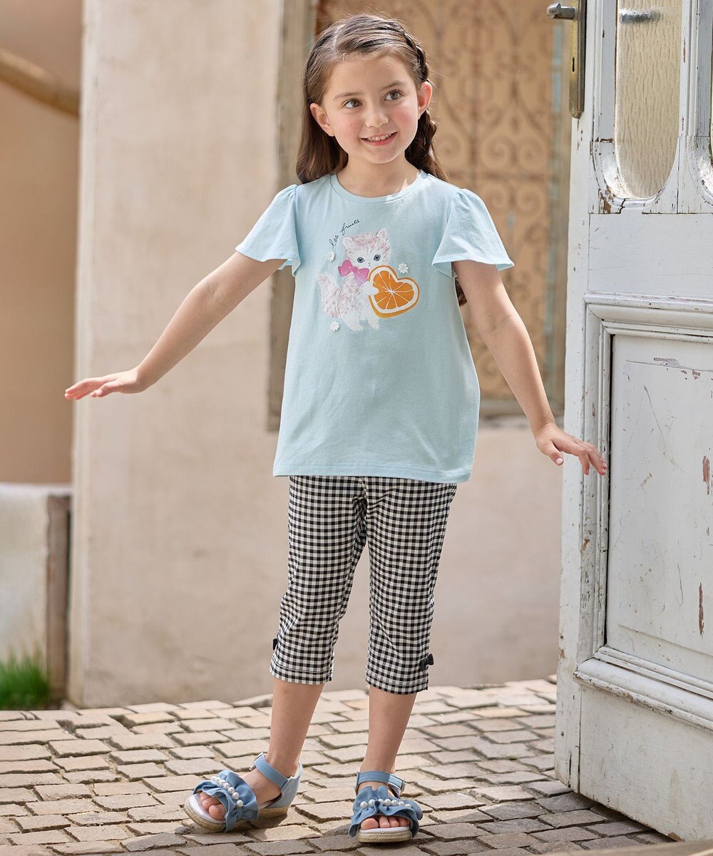 ANY KIDS 【温度で色が変わる】接触冷感 しろくま ミラクルプリント Tシャツ 