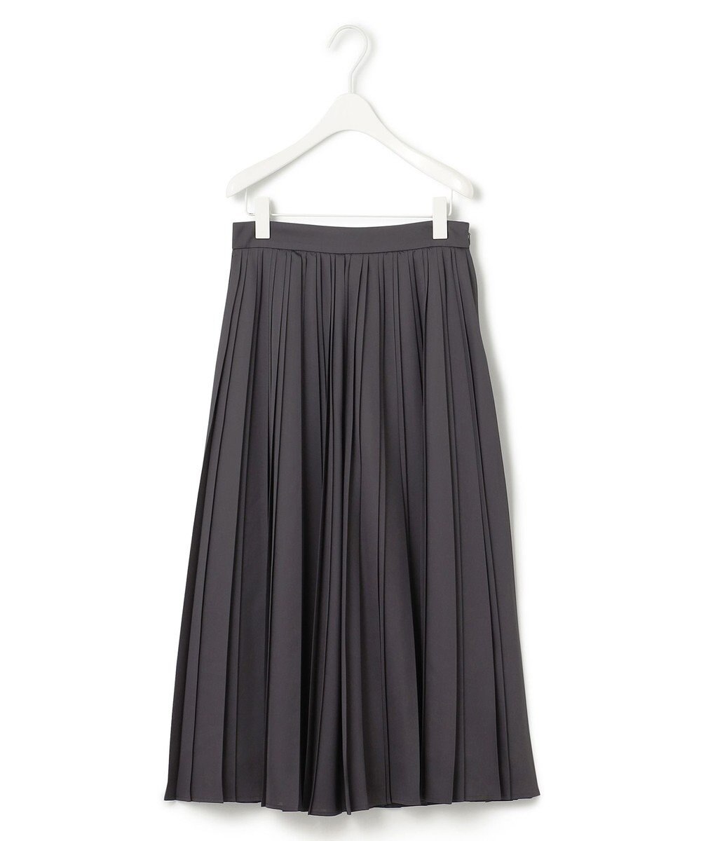 ICB 【洗える】レザーライクプリーツ スカート 