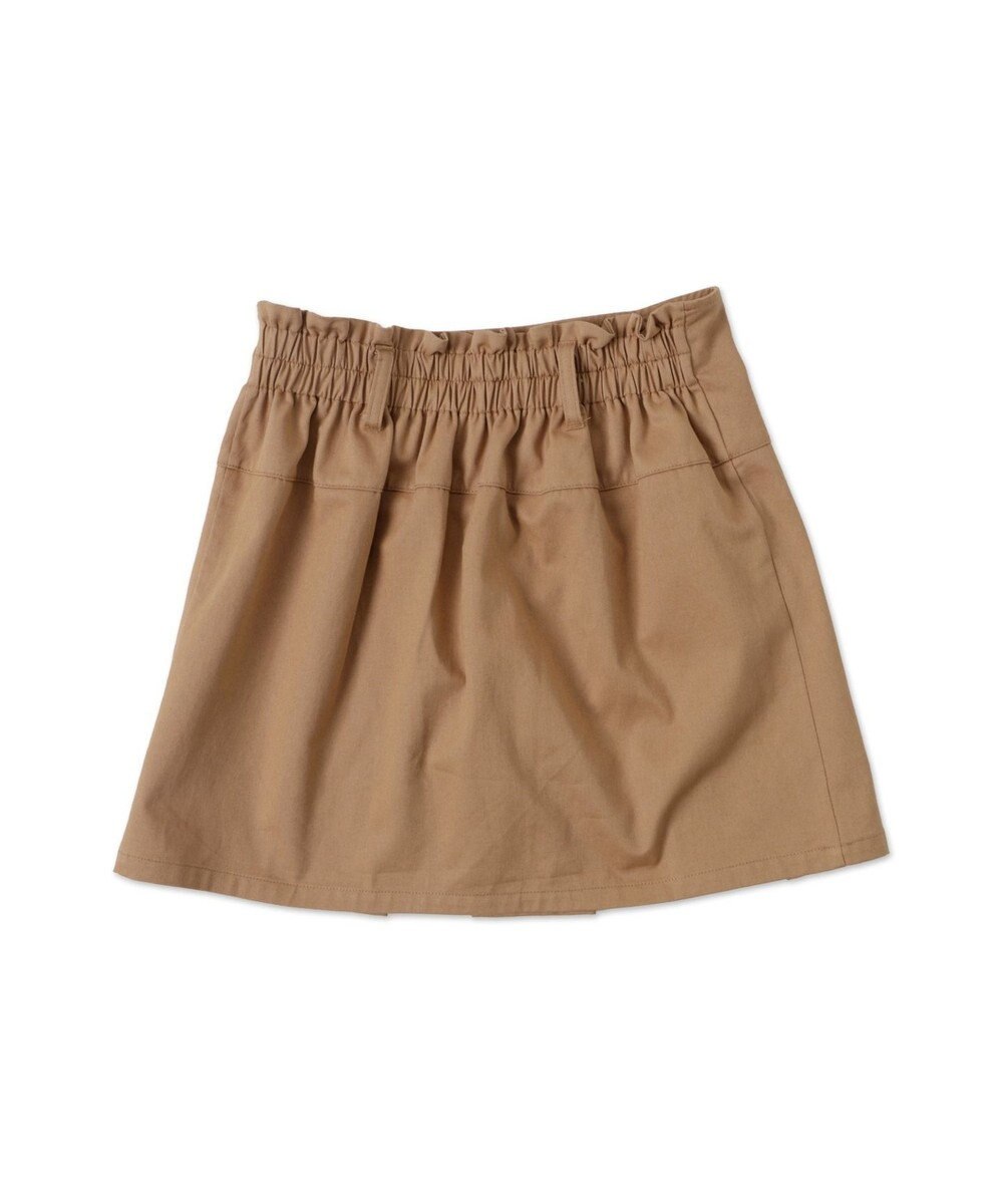 WEGO ベルト付チノプリーツスカパン 