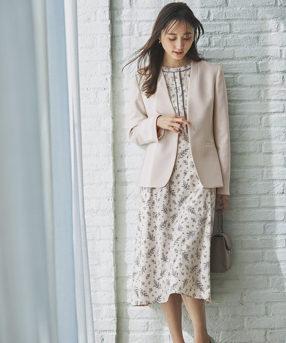 ANY SIS 【洗える】ミモザプリント ワンピース 