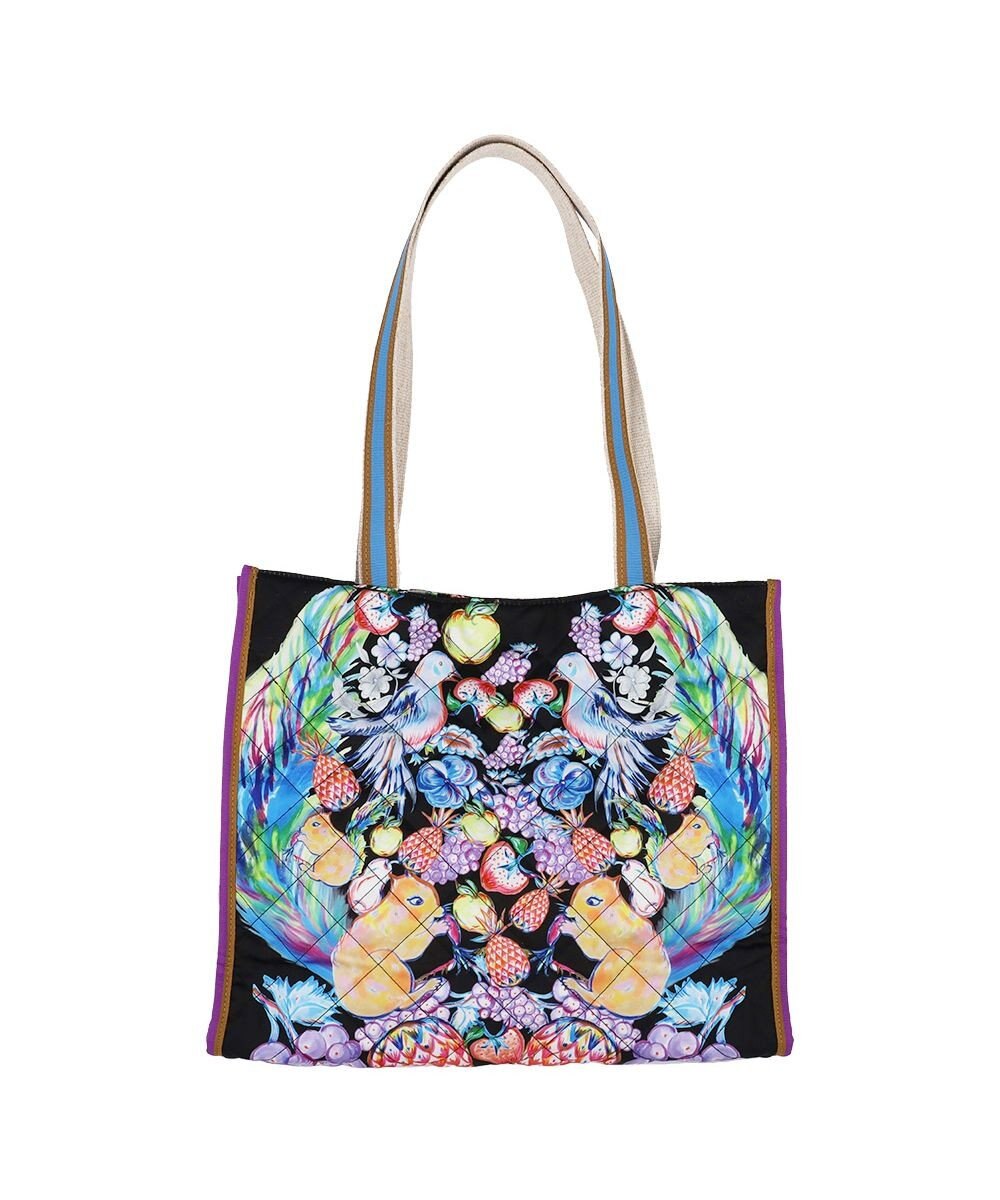 tsumori chisato CARRY tcアニマルキルト トートバッグ 