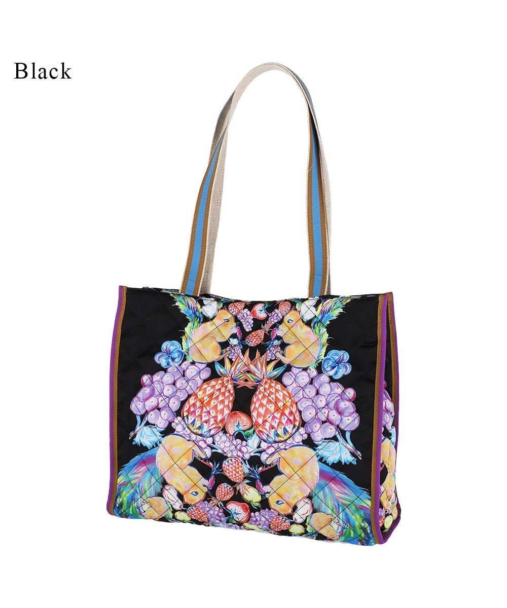 tsumori chisato CARRY tcアニマルキルト トートバッグ 