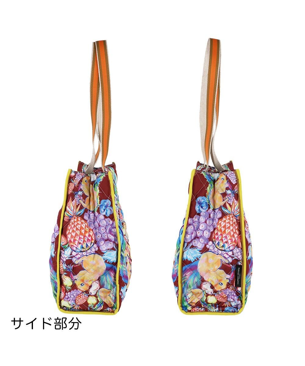 tsumori chisato CARRY tcアニマルキルト トートバッグ 