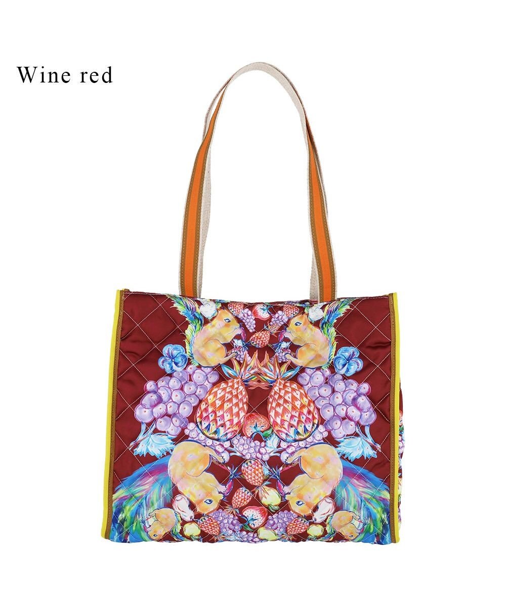 tsumori chisato CARRY tcアニマルキルト トートバッグ 