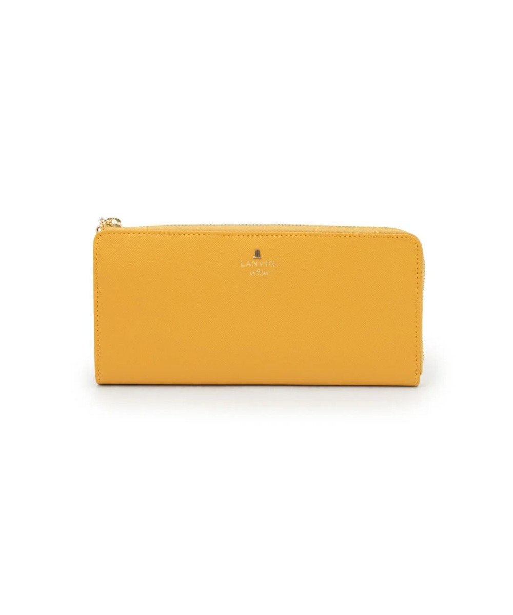 LANVIN en Bleu リュクサンブールカラー Lファスナー長財布 
