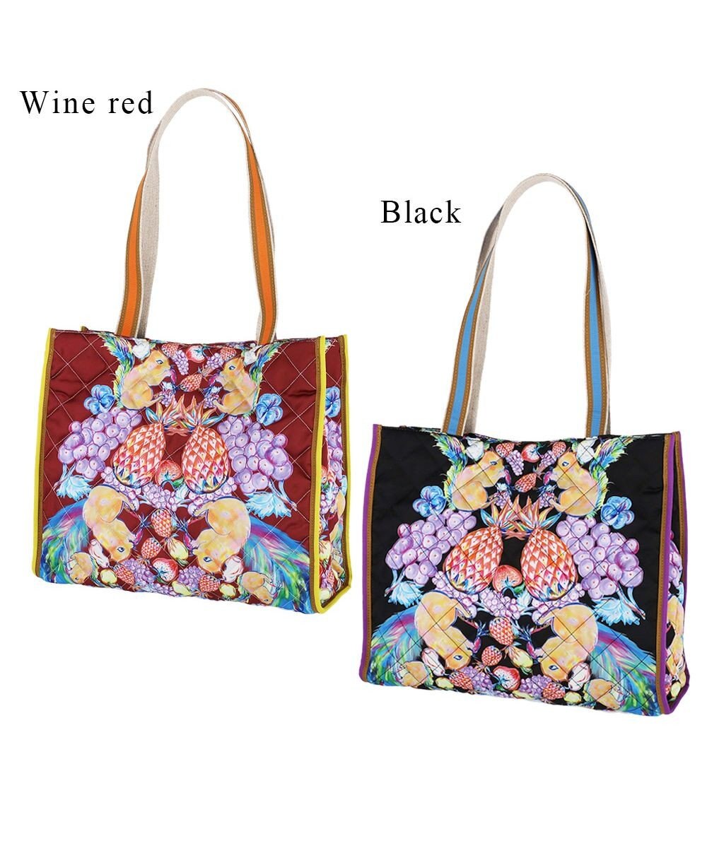 tsumori chisato CARRY tcアニマルキルト トートバッグ 