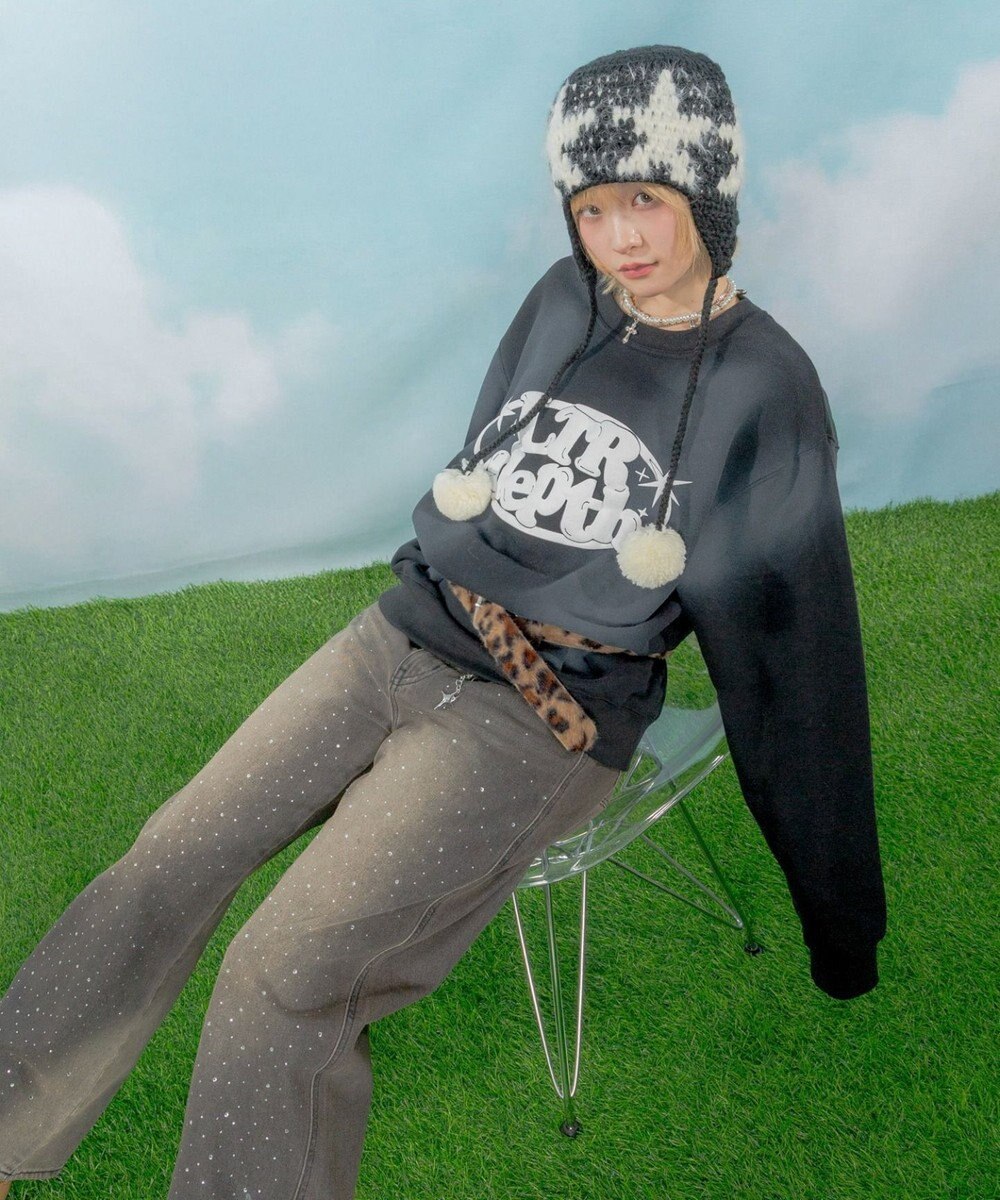 WEGO 【ユニセックス着用ITEM】サークルロゴプルオーバー 