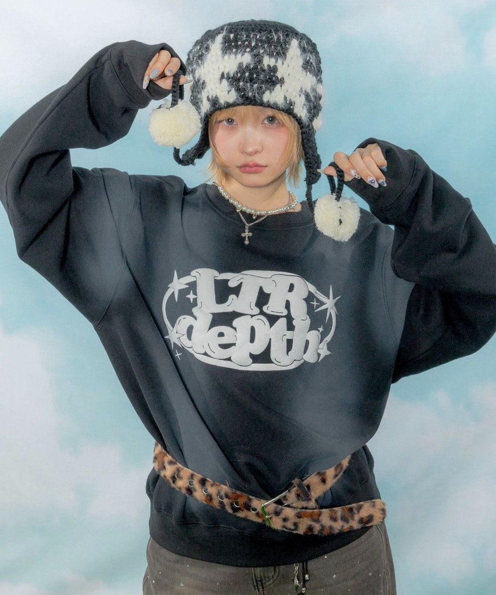 WEGO 【ユニセックス着用ITEM】サークルロゴプルオーバー 