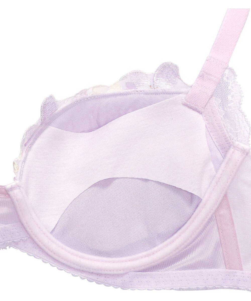 WACOAL 【重力に負けないバストケアBra】 ブラジャー バストを重力から守る まる胸キープ 脇高設計 サイドから背中のラインすっきり レディース BRB414 /ワコール 