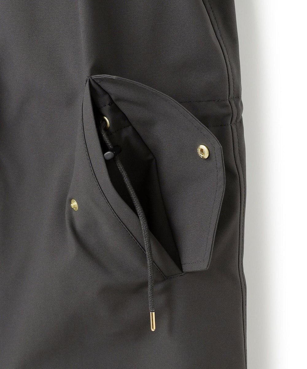 23区 L 【一部店舗限定/滝沢眞規子さん着用/撥水加工】ミリタリー フーデット ダウンコート 