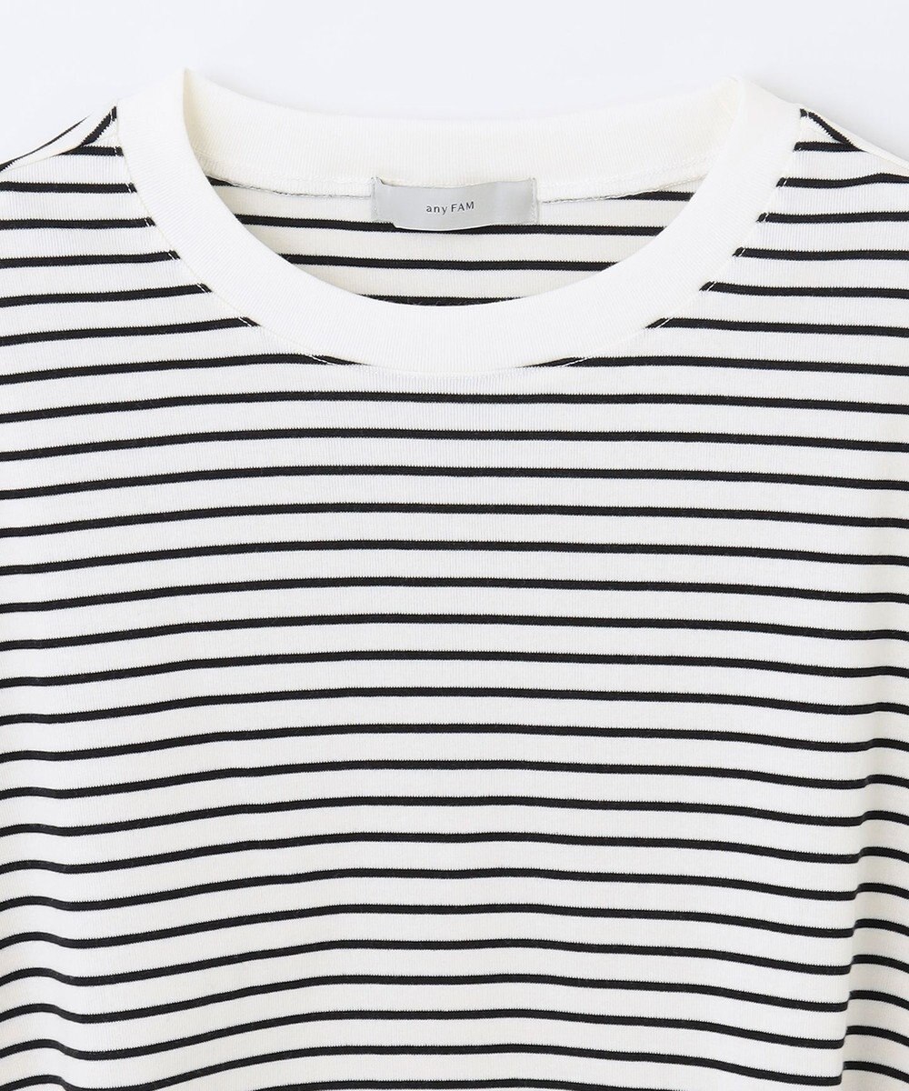 ANY 【接触冷感】クロップド丈半袖Tシャツ 