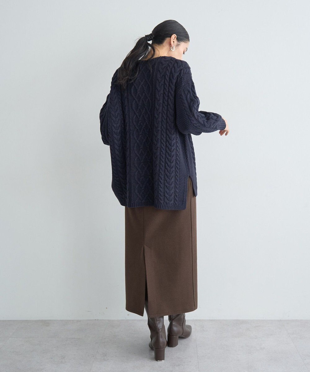 YECCA VECCA ケーブルニット 