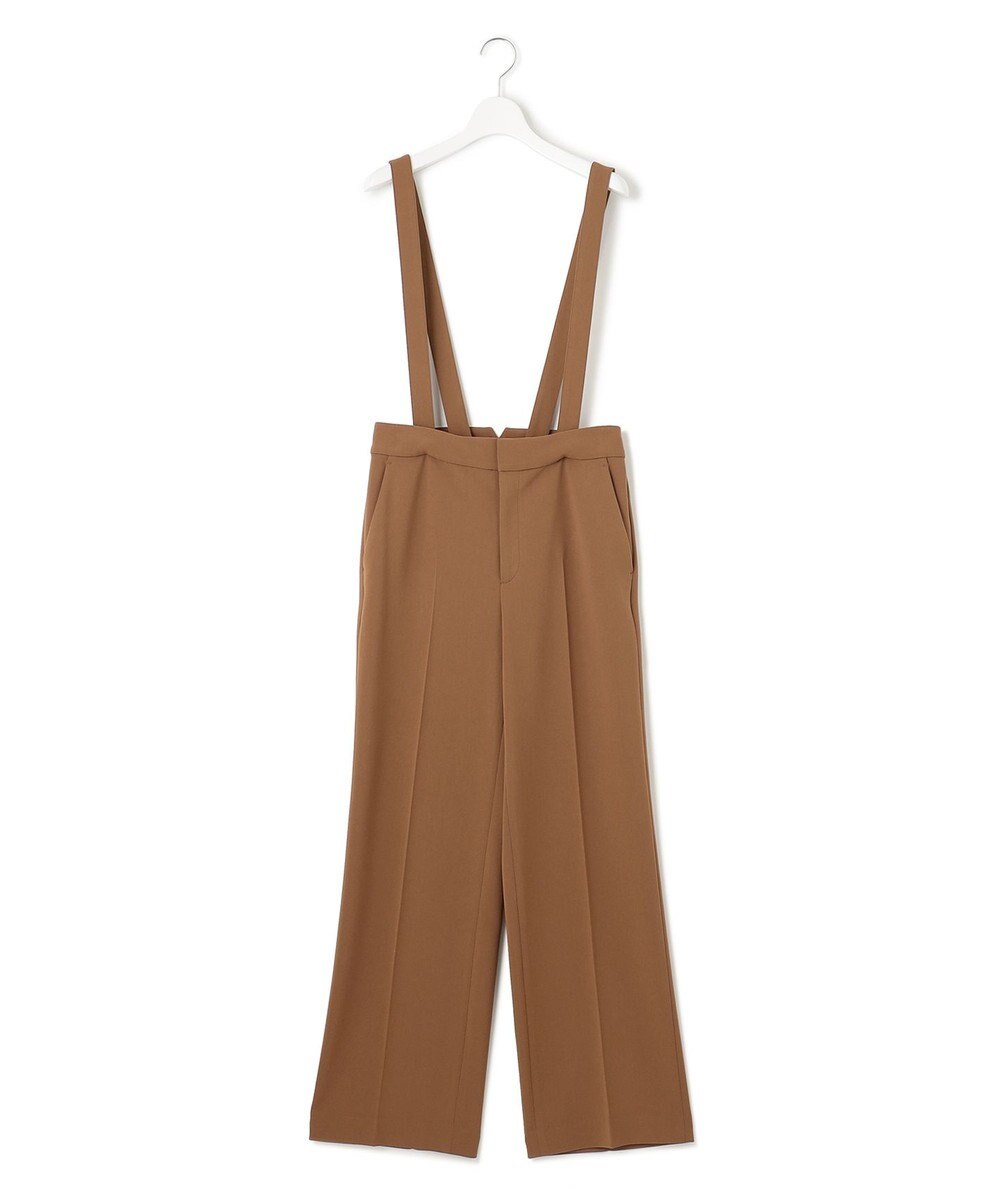 23区 トリアセダブルクロス ワイドストレート パンツ 