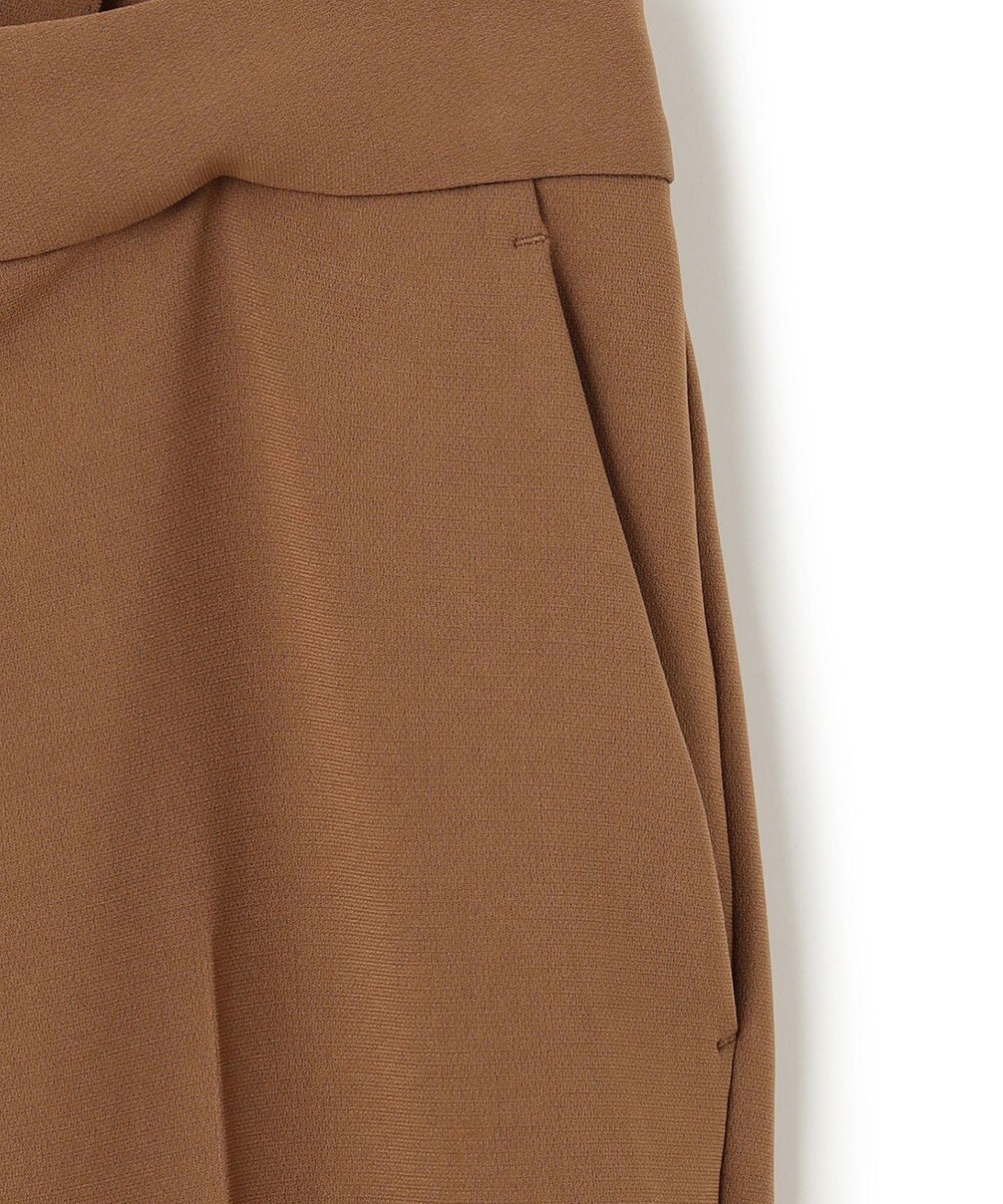 23区 トリアセダブルクロス ワイドストレート パンツ 