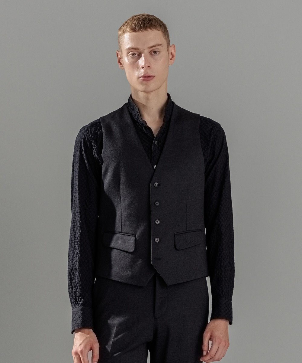 JOSEPH HOMME 【LEON 掲載】ウーステッドモックロディ ジレ 