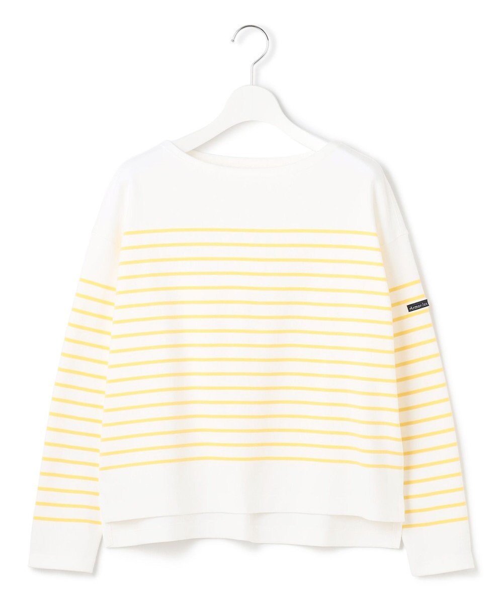 23区 【洗える】Armor-lux スムース パネルボーダー カットソー 