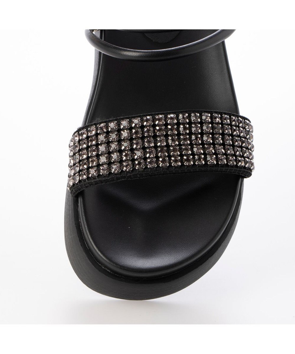 MODE ET JACOMO <carino>２WAYビジューサンダル 