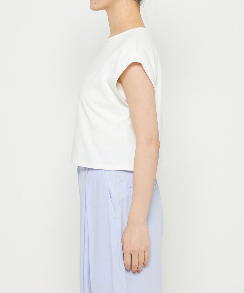 uncrave プレーンストレッチ ショートトップス 