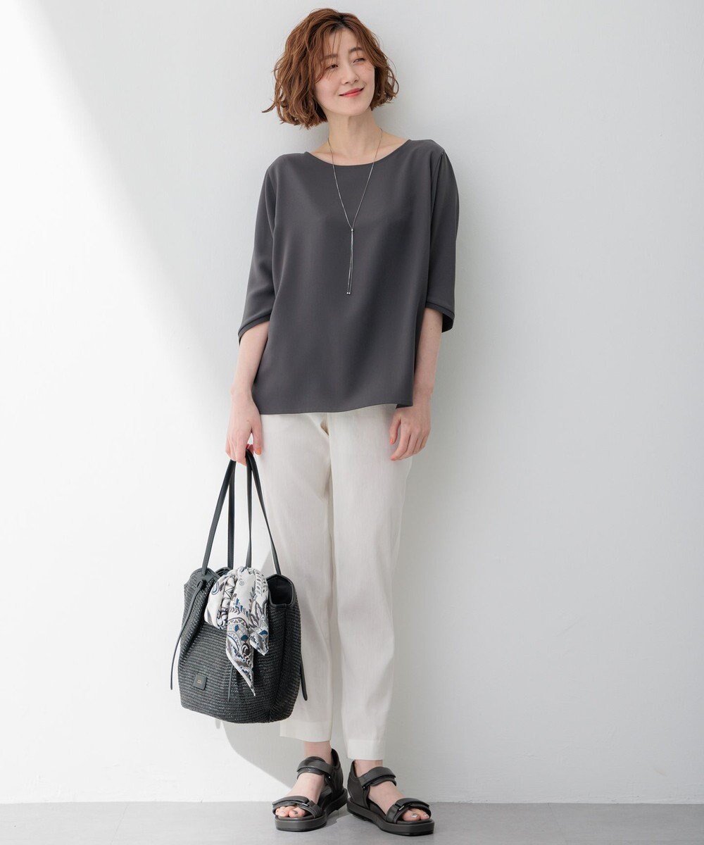 23区 【CLASSY.6月号掲載】雑材ミドル トートバッグ 