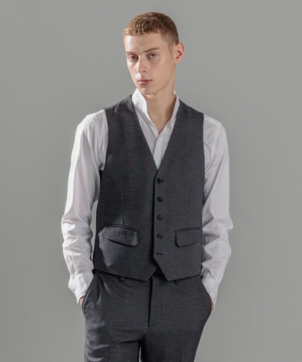 JOSEPH HOMME 【LEON 掲載】ウーステッドモックロディ ジレ 