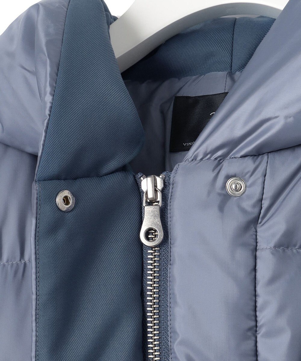 23区 【洗える】シレータフタ ショート ダウンコート 