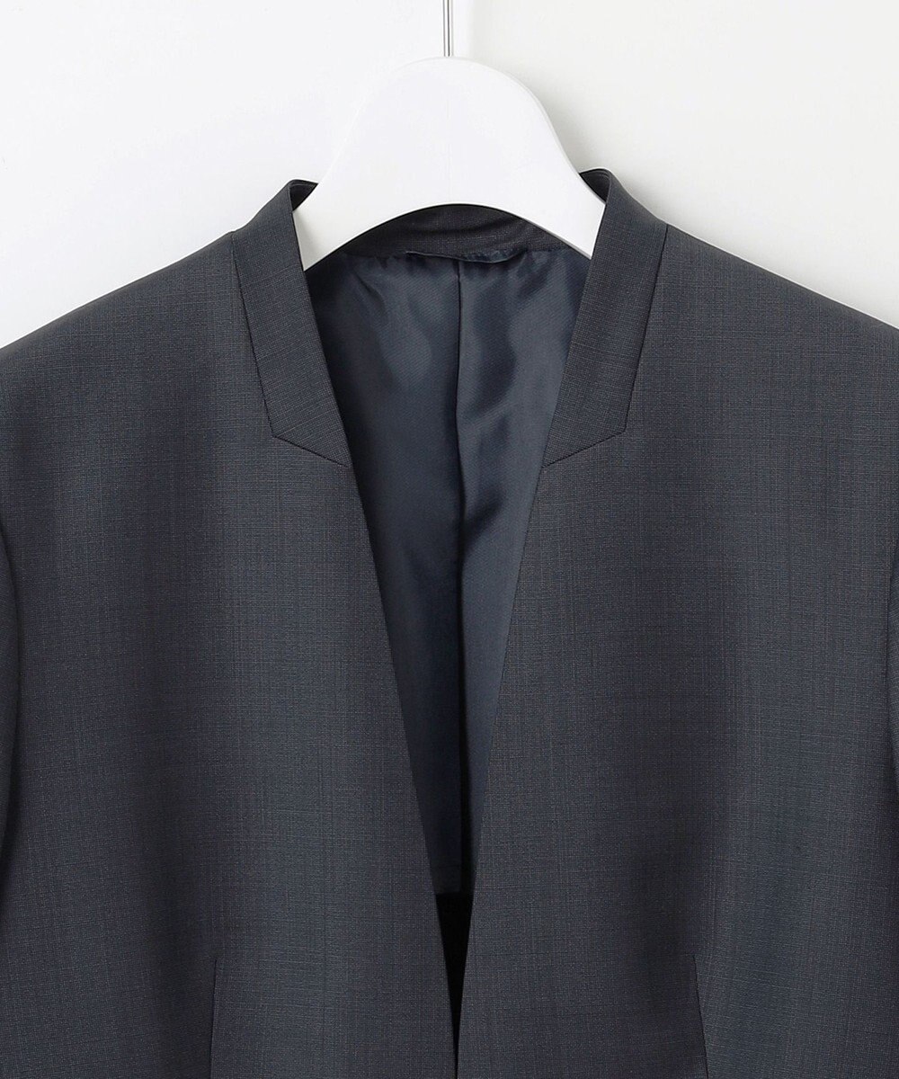 J.PRESS LADIES L 【セットアップ対応】BAHARIYE1 ノーカラー ジャケット 