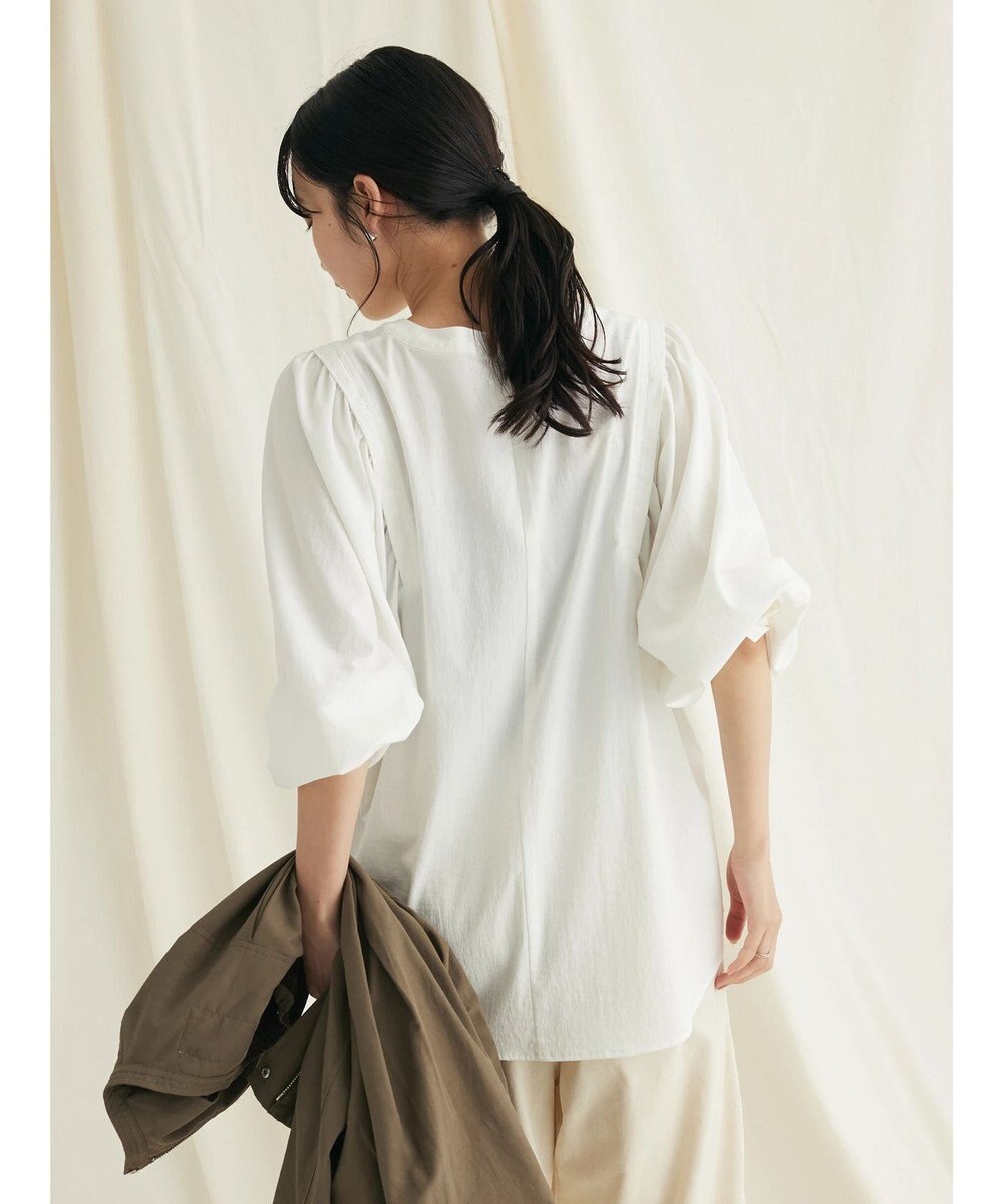 CRAFT STANDARD BOUTIQUE レーヨンデシンドルマンブラウス 