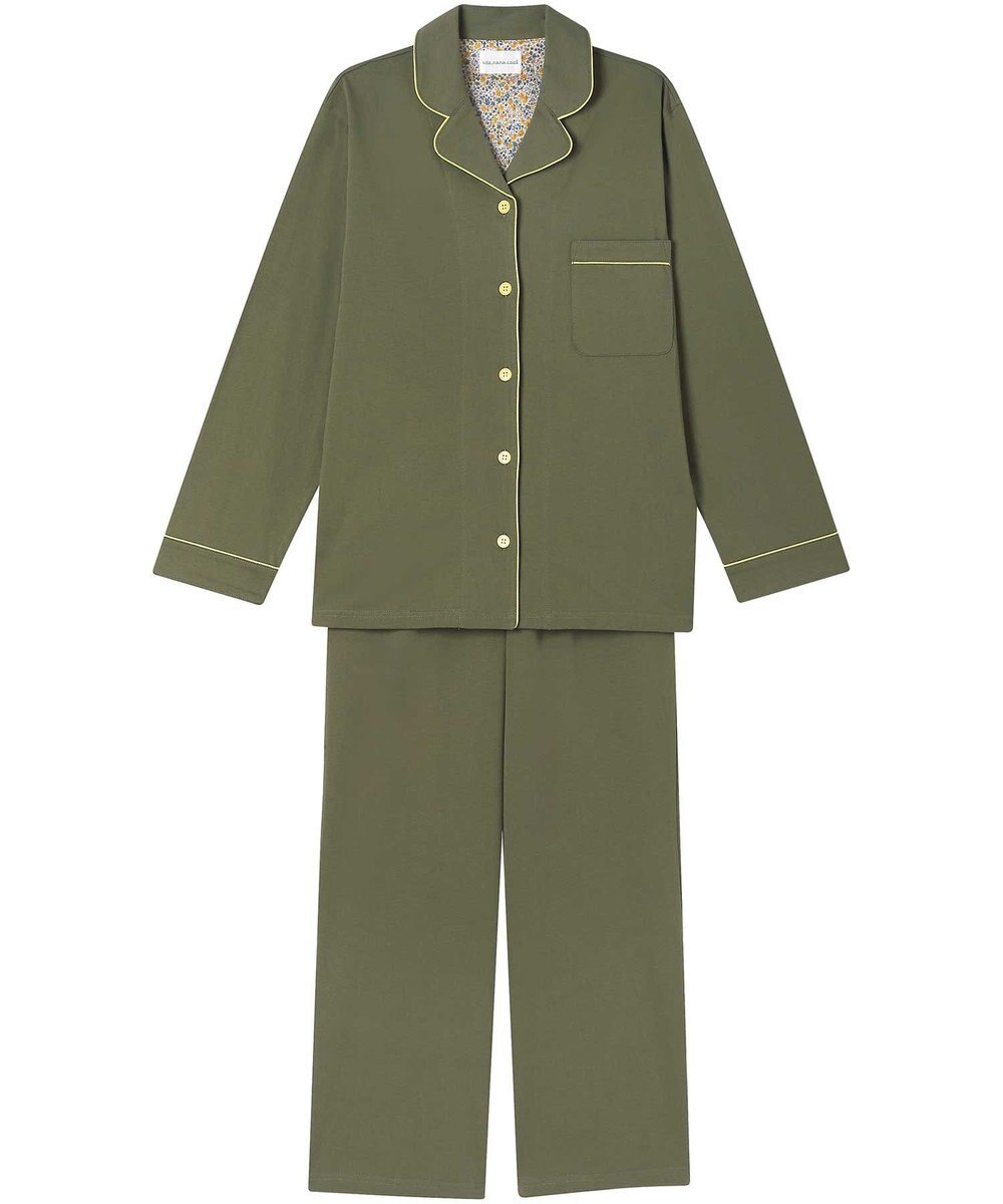 une nana cool 【綿100%】なめらかハイゲージ天竺パジャマ MADE WITH LIBERTY FABRIC 