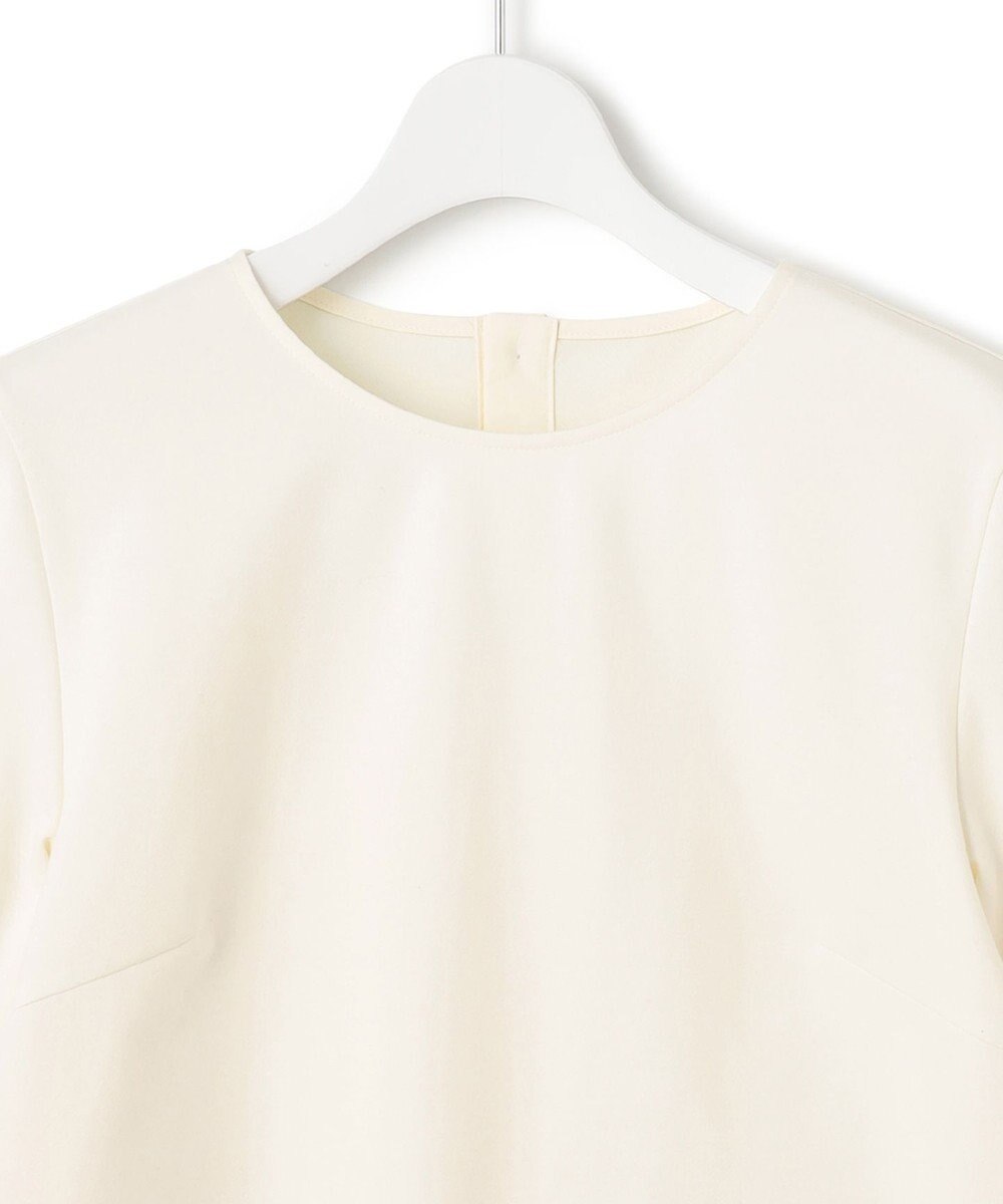 23区 【洗える】コットンツイルジャージー バックシャン カットソー 