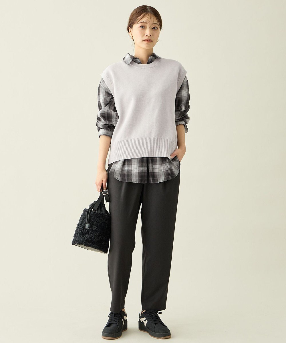 ANY フレンチスリーブニット 