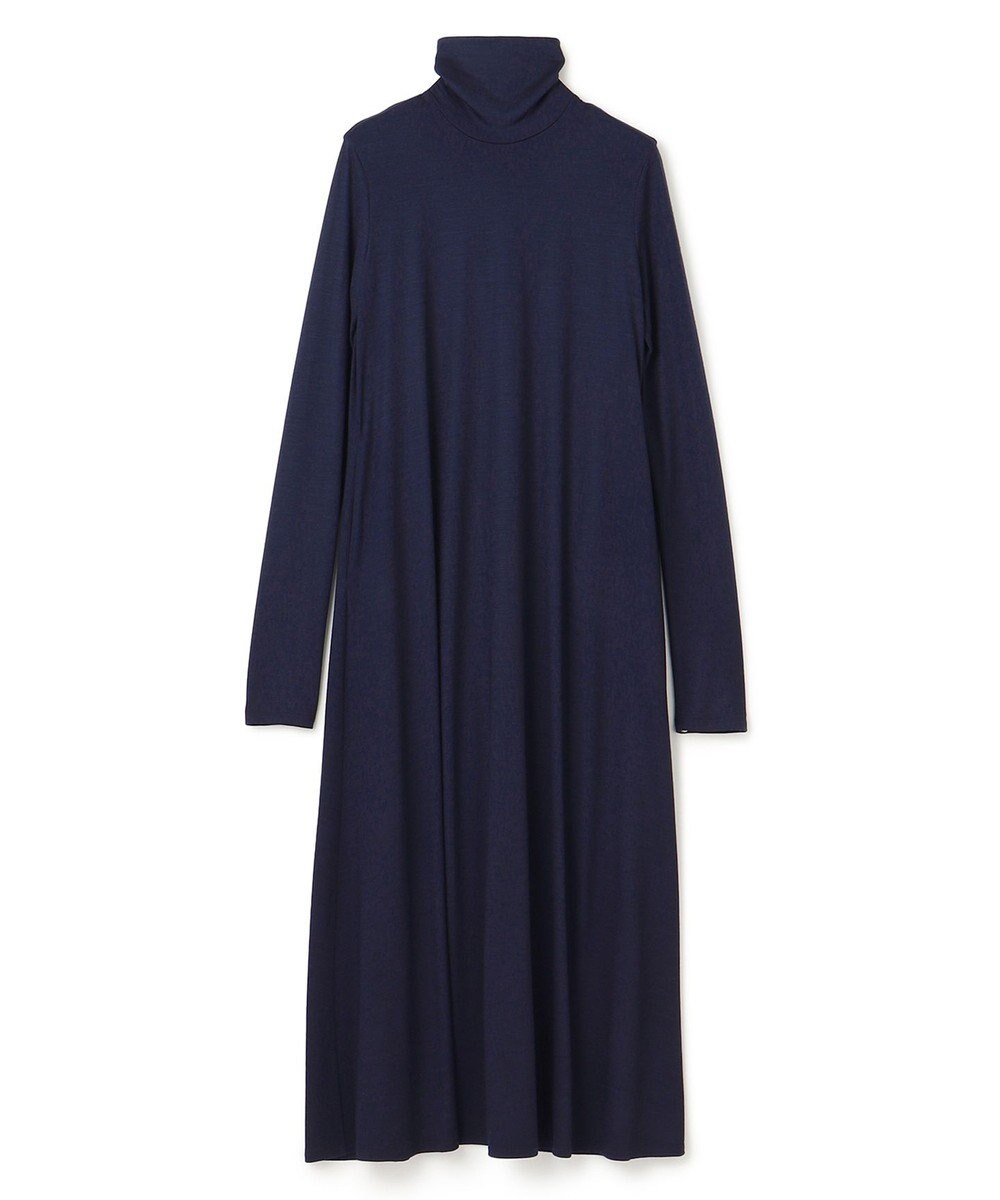 BEIGE， 【洗える】CALDANA / タートルネックロングドレス 