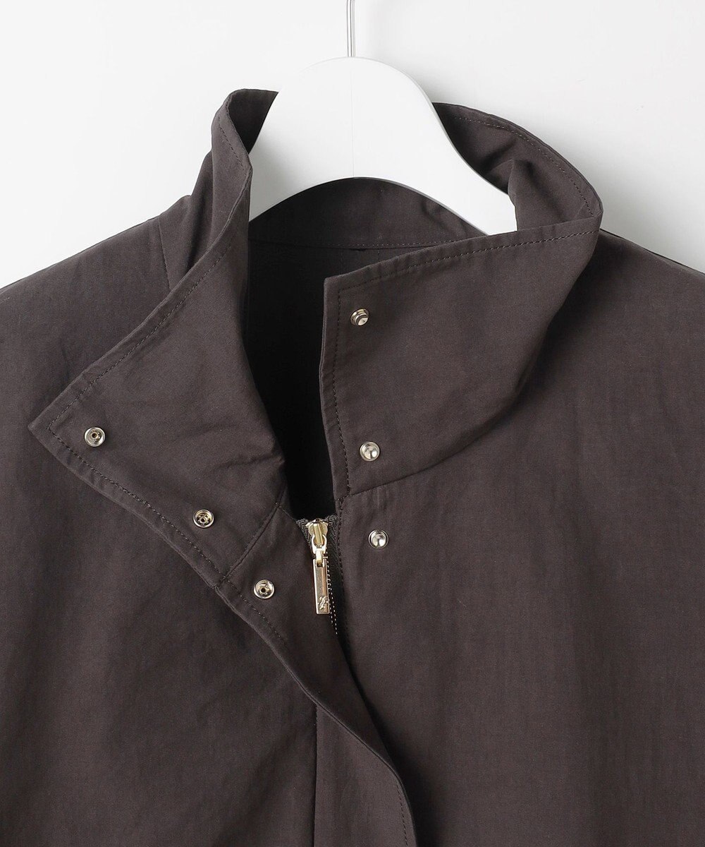 自由区 コットンリネンウェザーライト コート 