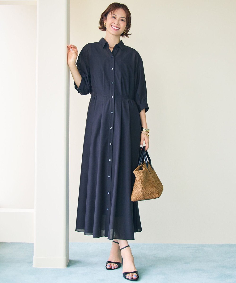 自由区 S 【カタログ掲載】シアーボイルシャツ ワンピース 
