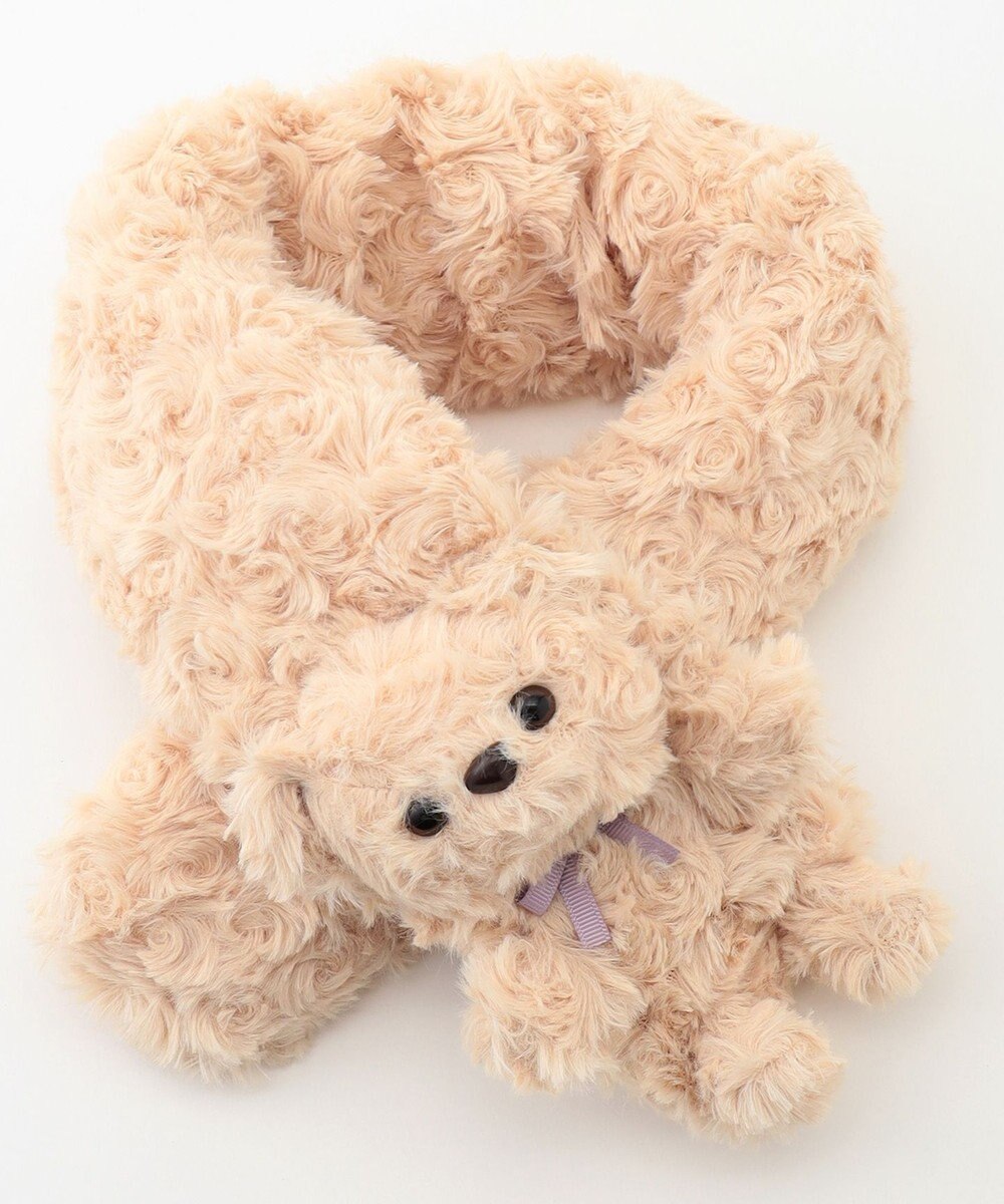 ANY KIDS アニマルふわふわマフラー 