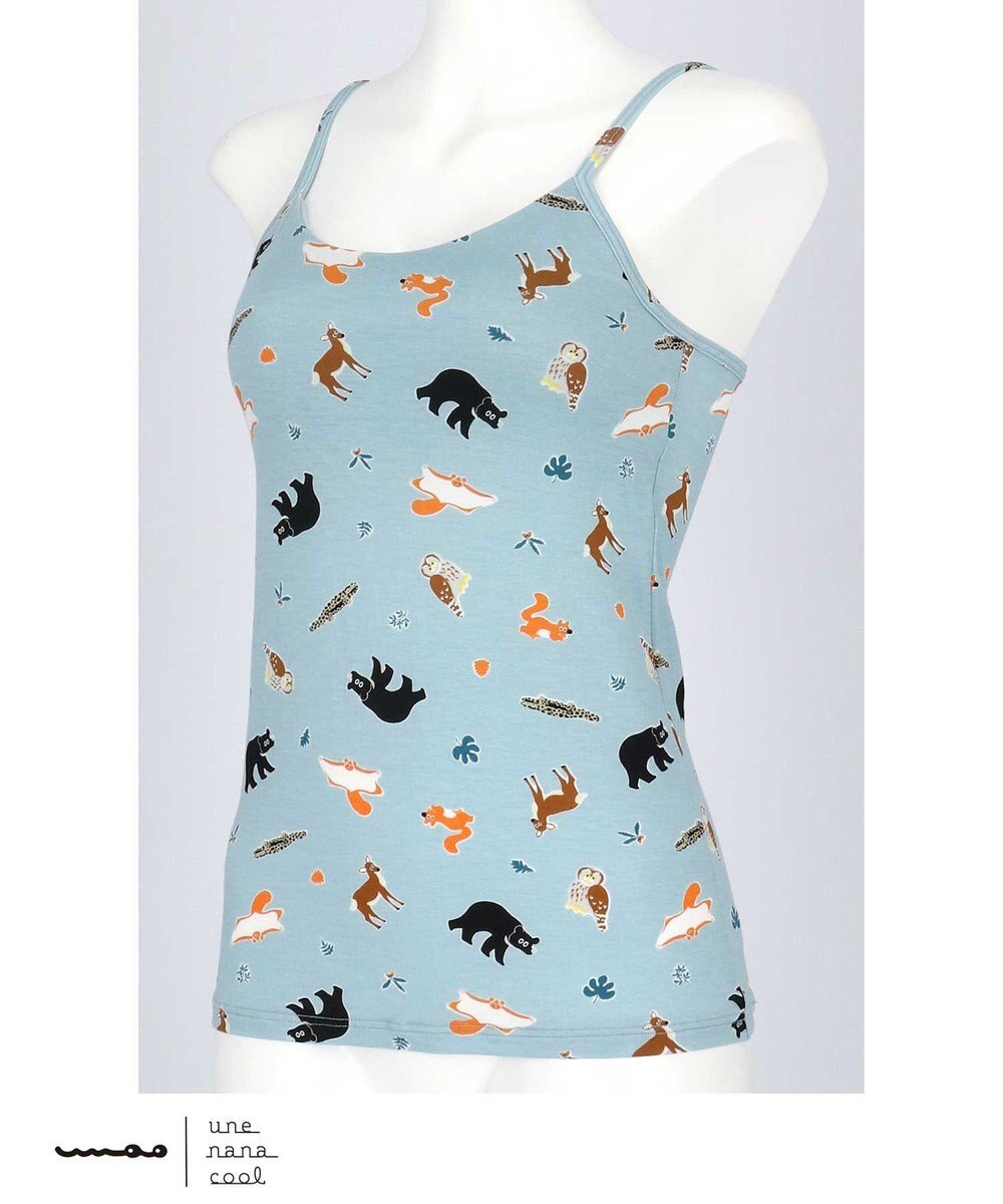 une nana cool MADE WITH 京都市動物園 カップ付きキャミソール 