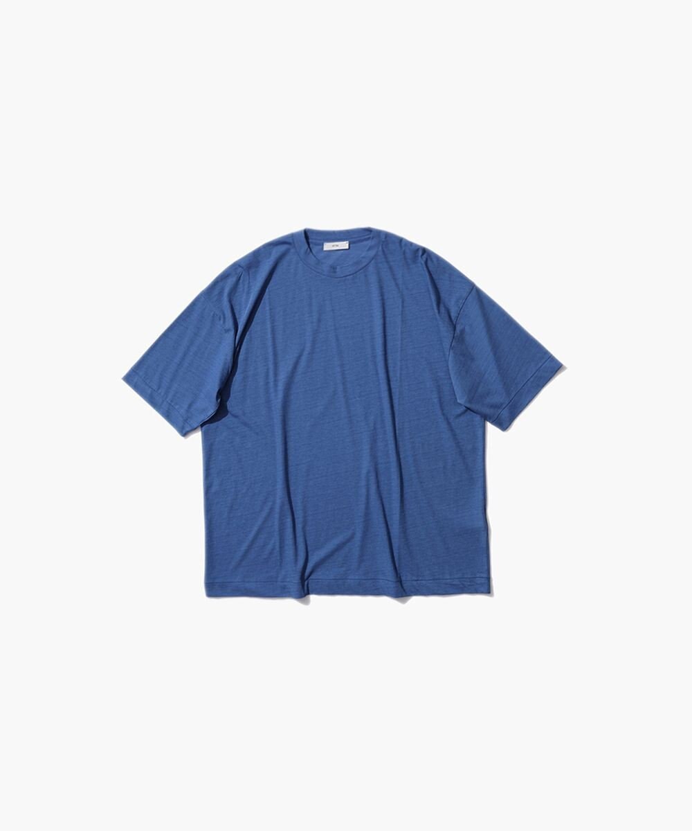 ATON INDIGO FRESCA COTTON | オーバーサイズTシャツ 