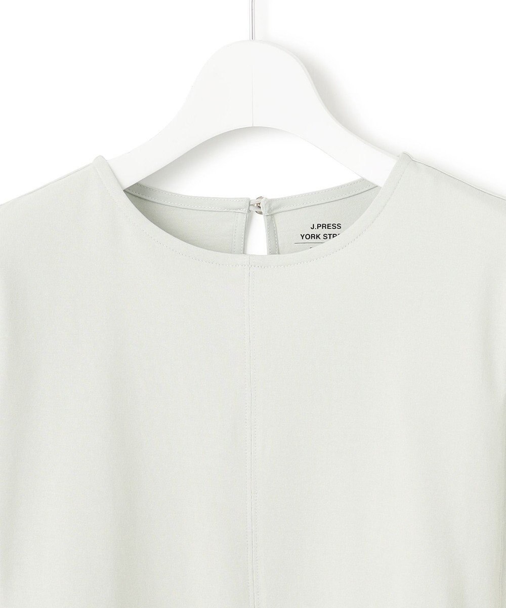 J.PRESS YORK STREET 【WOMEN】ファブリックヘムジャージ プルオーバー 