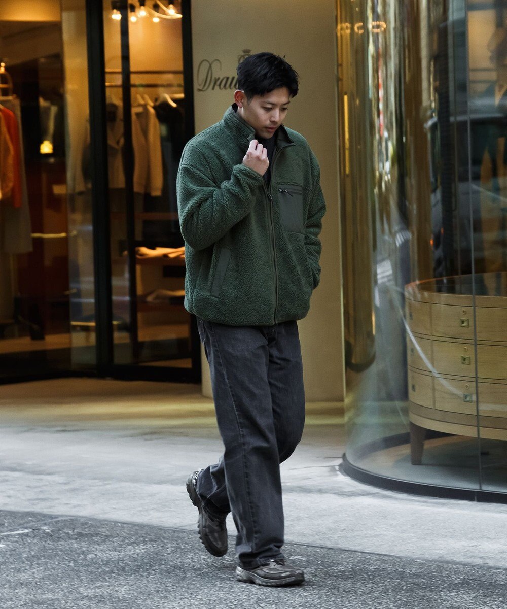 SHARE PARK MENS 【UNISEX】ボアフリースジャケット（L・XLサイズ） 