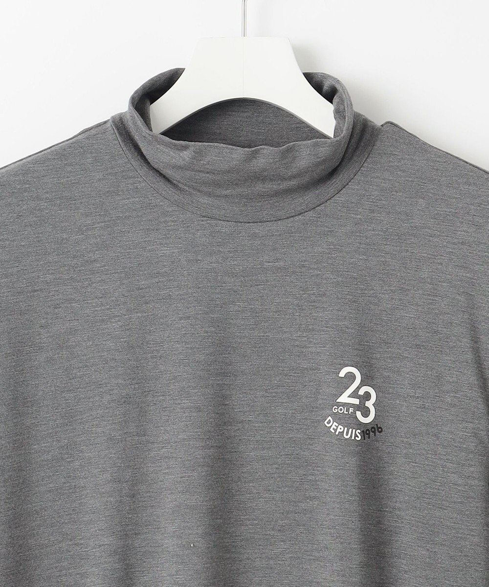 23区GOLF 【MEN】インナーにもおすすめなエニワイズモックネックシャツ 