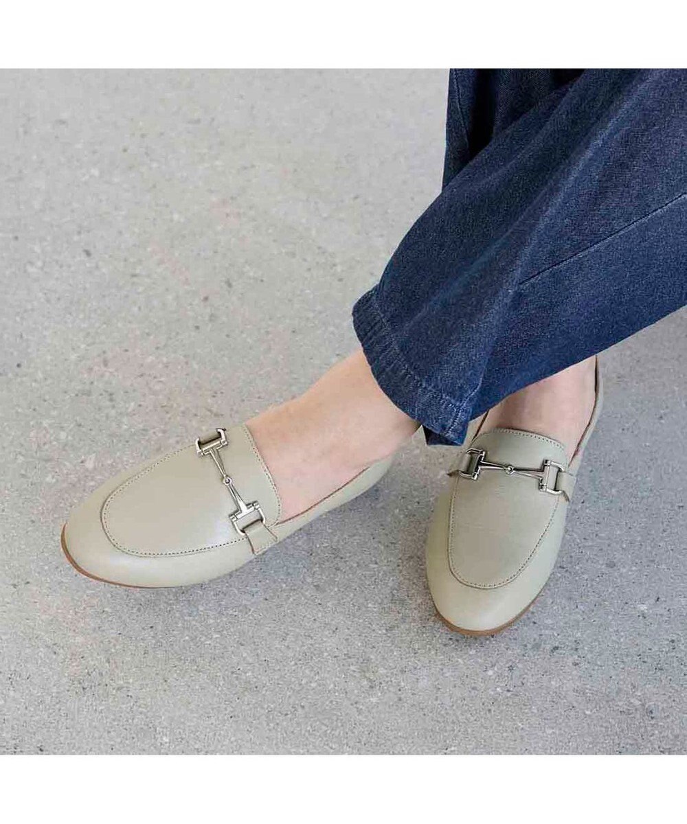 ing <ing>【WEB限定】レザービットローファー 