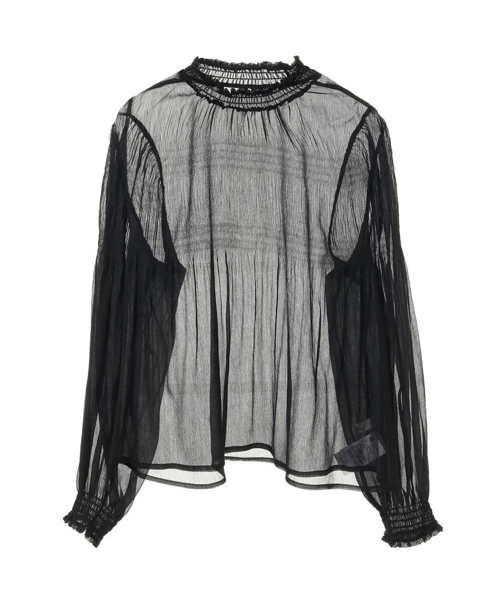 earth music&ecology マジョリカプリーツシアープルオーバー 