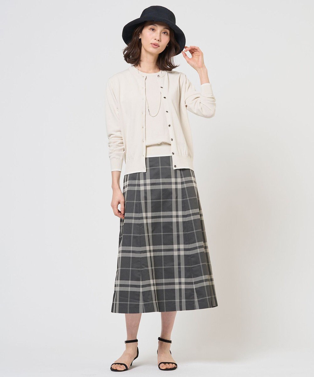 J.PRESS LADIES BASIC HT COTTON クルーネック ニット 