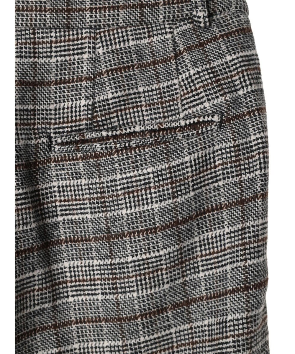 AMERICAN HOLIC ツイードタックワイドパンツ 