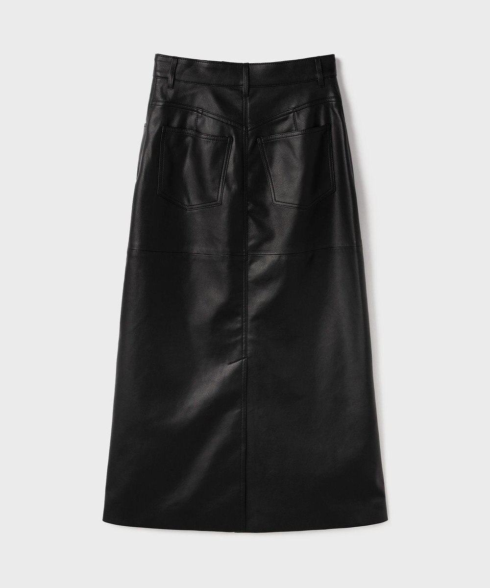 GRACE CONTINENTAL フェイクレザータイトスカート 